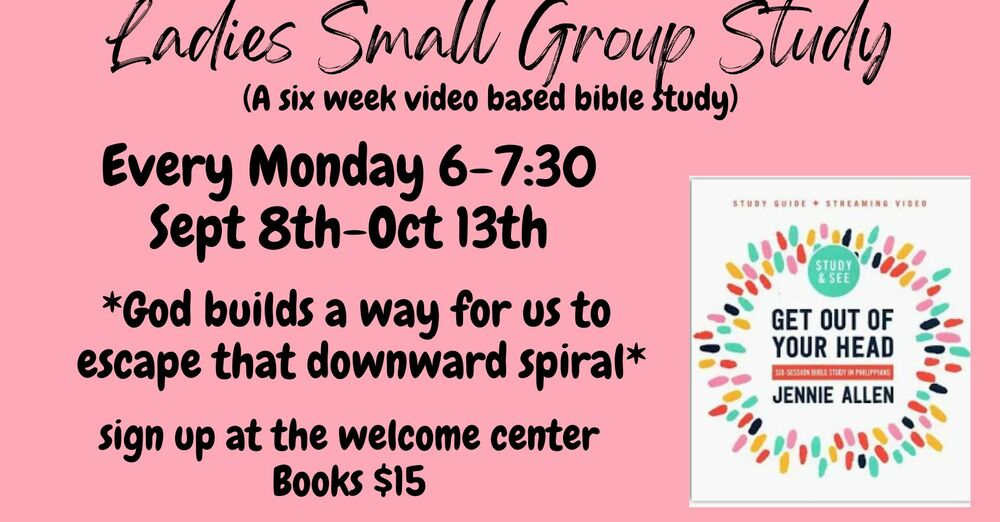 Ladies Small Group Study