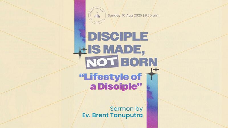 Lifestyle of a Disciple