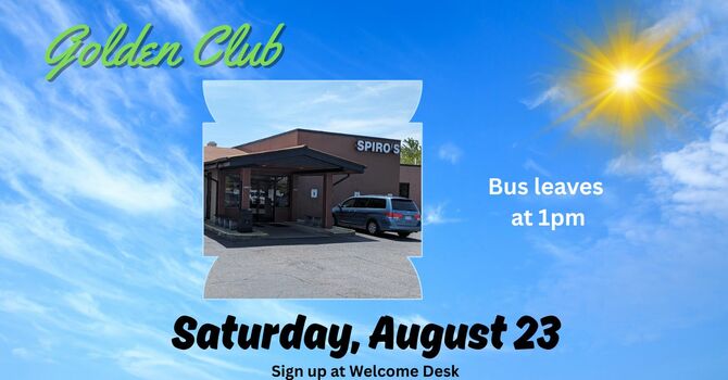 Golden Club Lunch at Spiro's 