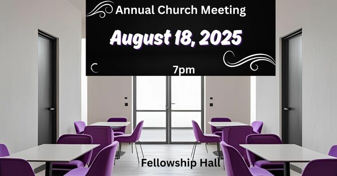 Annual Church Meeting