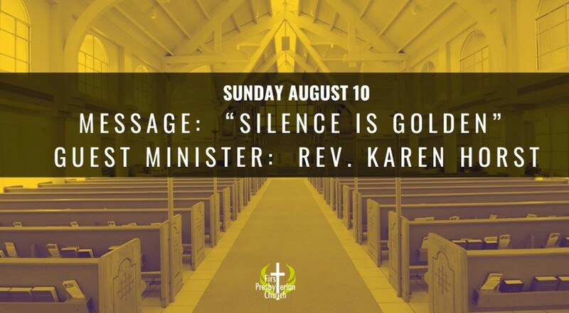 Sunday August 10 Worship Service