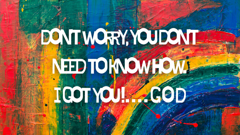 Don't Worry, You Don't Need To Know How