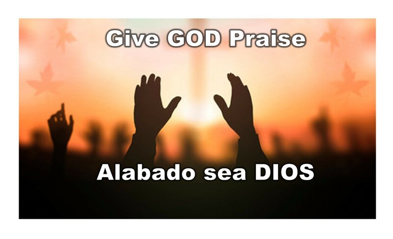 "Giving GOD Praise!"