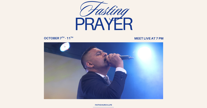 Fasting and Prayer