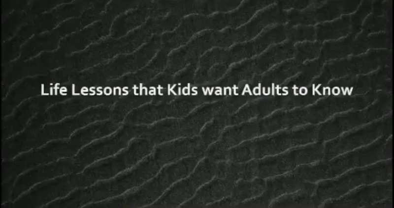 Lessons Kids & Teenagers Want Their Parents to Know