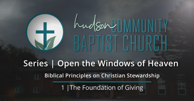 1 | The Foundation of Giving