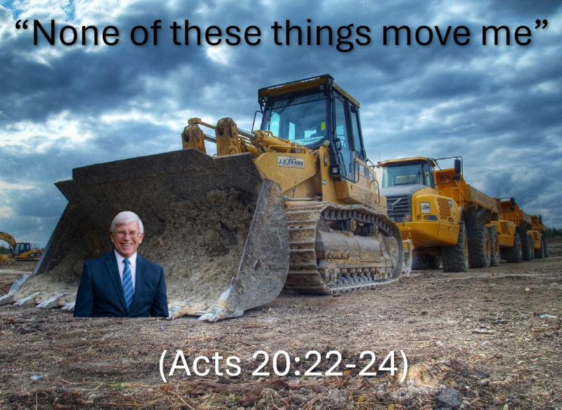 "None of these things move me"