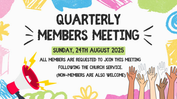 QUARTERLY MEMBERS MEETING