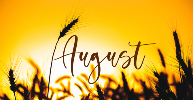 August 2025 Newsletter image