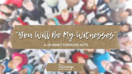 You Will Be My Witnesses