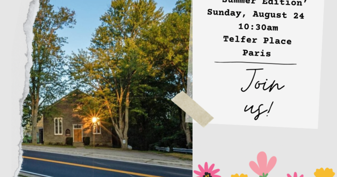 ‘Church on the Road’ Telfer Place