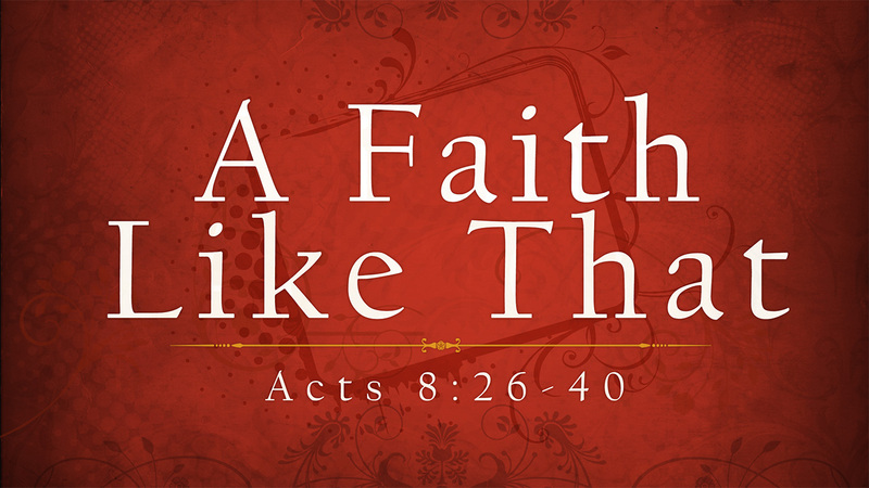 A Faith Like That