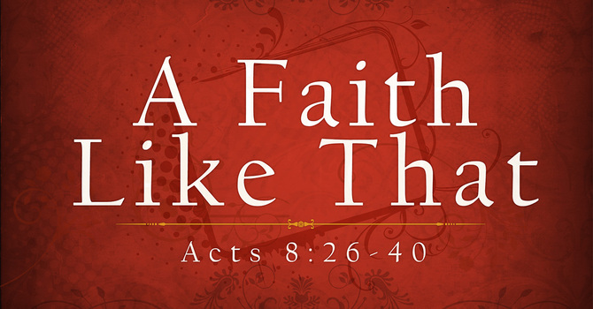 A Faith Like That