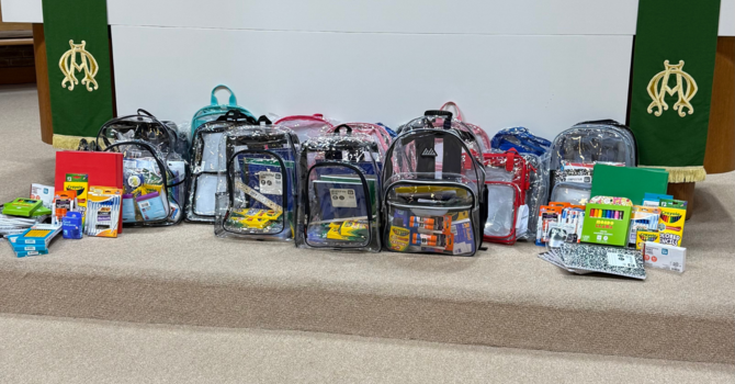 Blessing Backpacks for Local Children