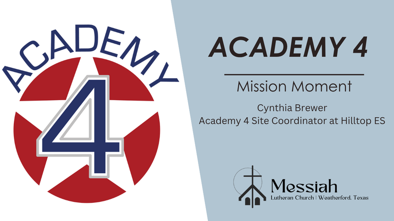 Mission Moment - Academy 4