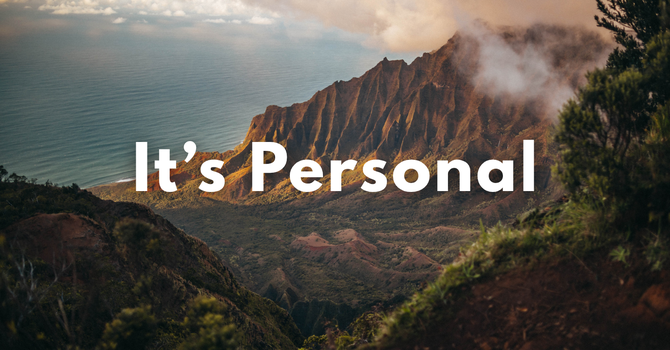 It's Personal