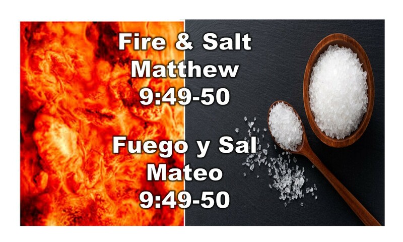 Fire and Salt! Oh My!