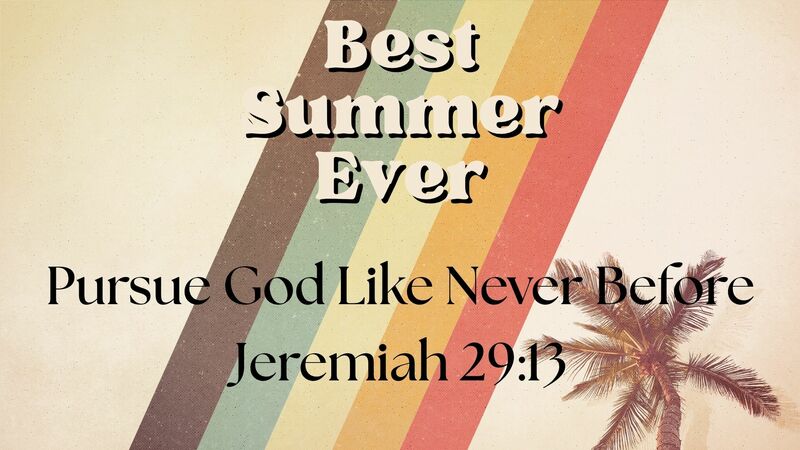 Pursue God Like Never Before
