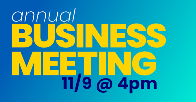 Annual Business Meeting