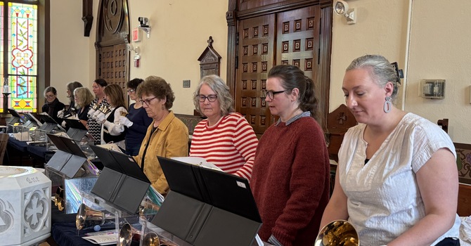 1st Handbell Choir Rehearsal