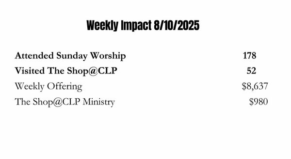 Weekly Giving