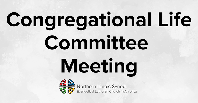 Congregational Life Committee Meeting
