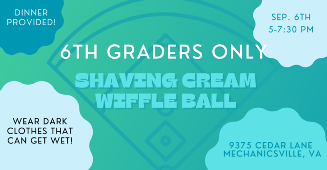 SMS - 6th Grader Only Event!