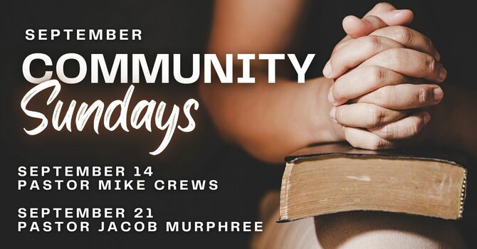 September Community Sundays
