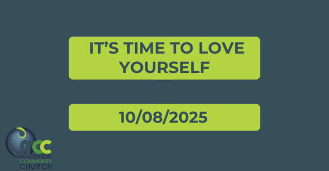 It's time to love yourself