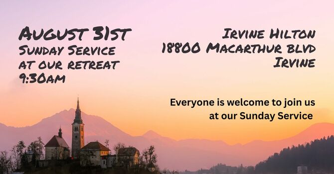 Sunday Service at our Retreat
