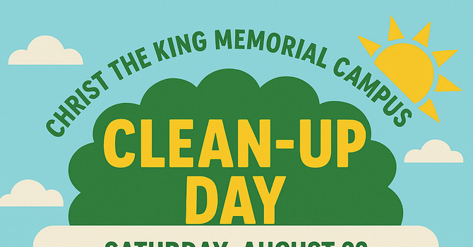 Christ the King Memorial Drive Clean Up Day 