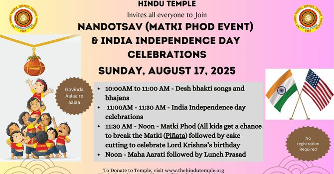 Nandotsav & India Independence day Celebration