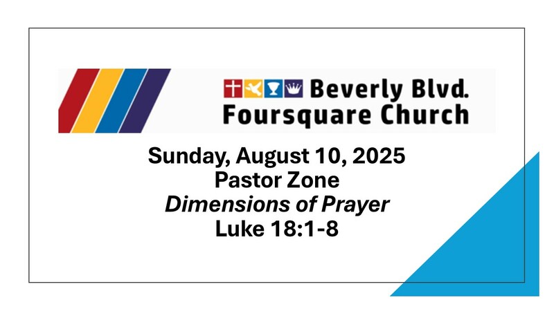 Dimensions of Prayer