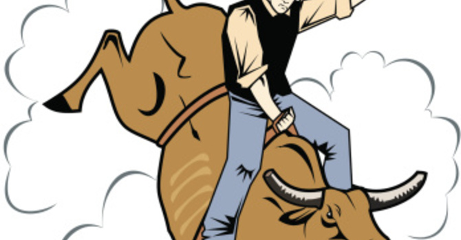 Senior Bull Riding Event
