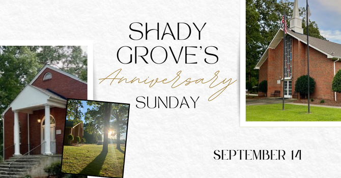 Anniversary Sunday