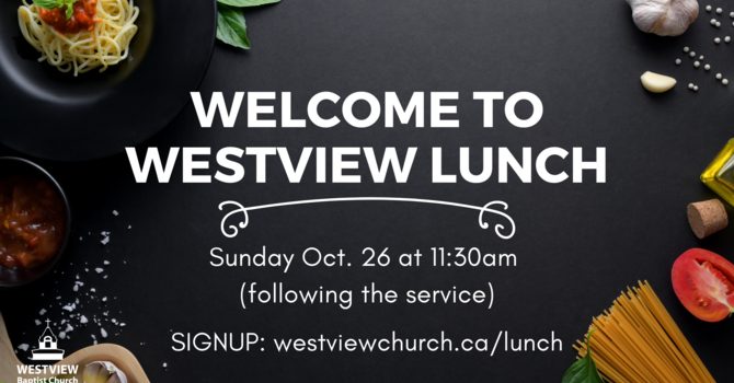 Welcome To Westview Lunch