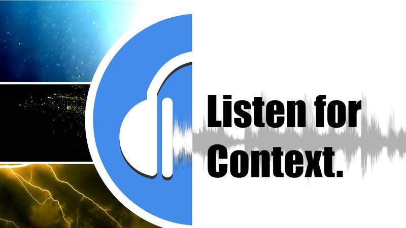 What do you hear?