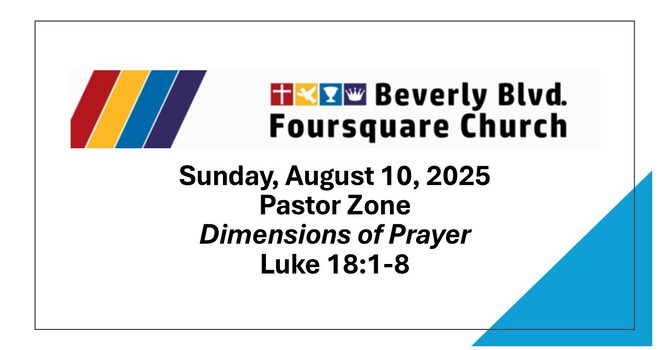 Dimensions of Prayer