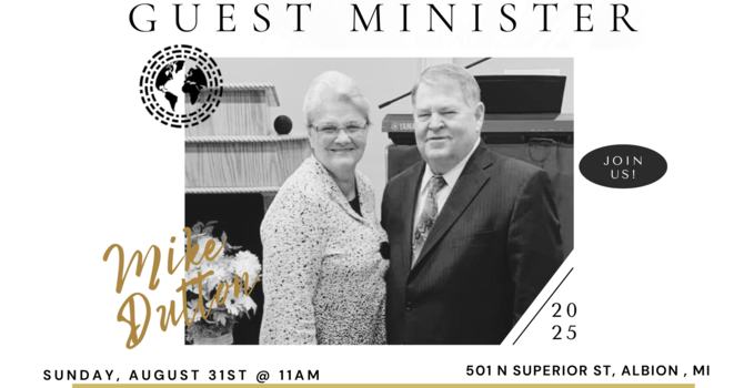 GUEST MINISTER REV. MIKE DUTTON image