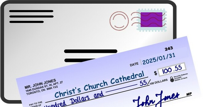 Donating by Mail image