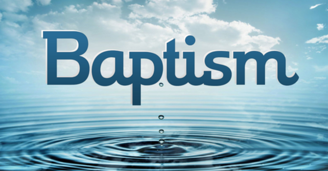 Baptism Sunday 