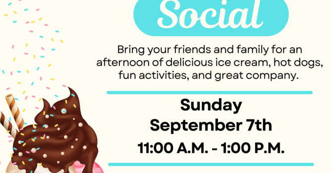 Ice Cream Social