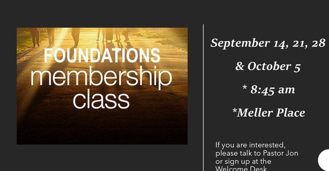 Foundations Membership Classes