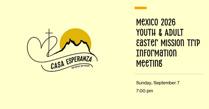 Mexico 2026 - Information Meeting