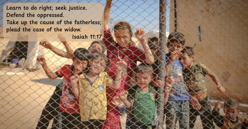 God’s Kingdom of love, joy, peace, and justice