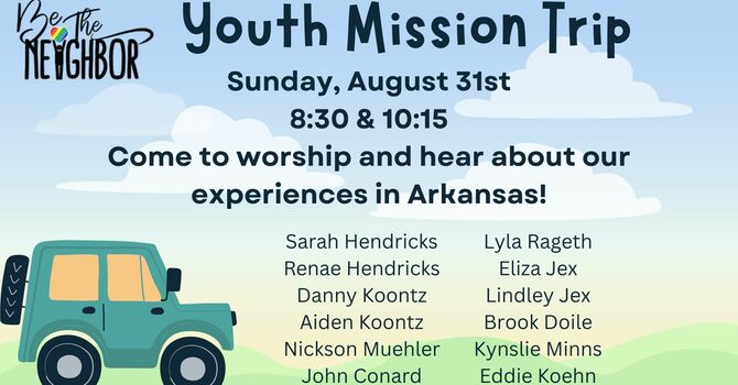 Youth Mission Trip