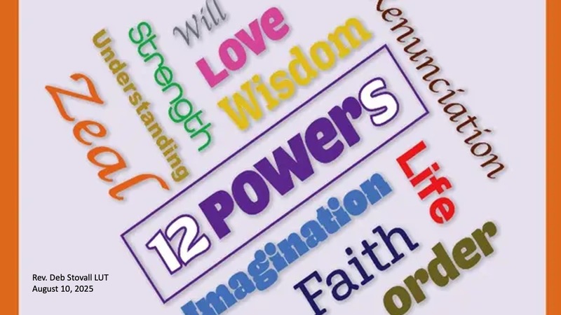 Twelve Powers: Faith and Wisdom