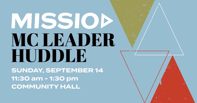 MC Leader Huddle