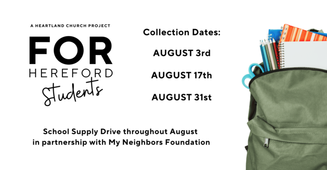 School Supply Drive