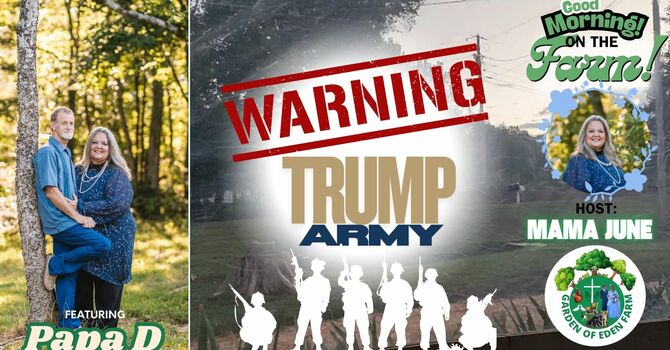Warning about Trump & New Army image